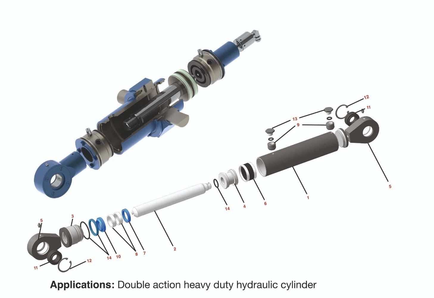 Magister Hydraulics: hydraulic manufacturer - cylinders, pumps valves, power units and repair parts