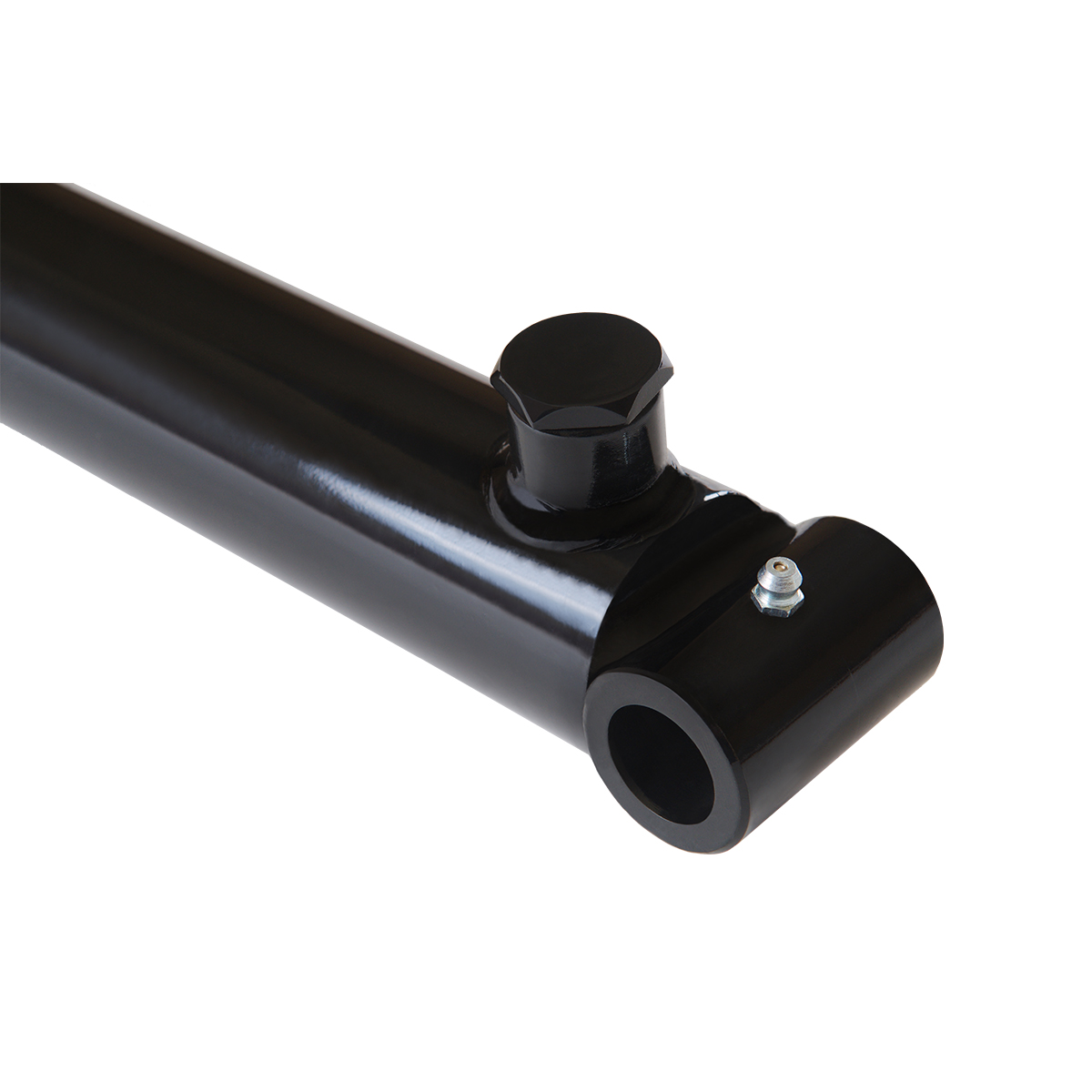1.5 bore x 24 stroke hydraulic cylinder, welded cross tube double acting cylinder | Magister Hydraulics