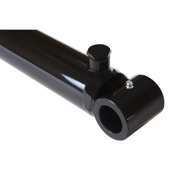 2 bore x 22.75 stroke hydraulic cylinder, welded loader double acting cylinder | Magister Hydraulics 2" bore x 19.25" stroke loader hydraulic cylinder