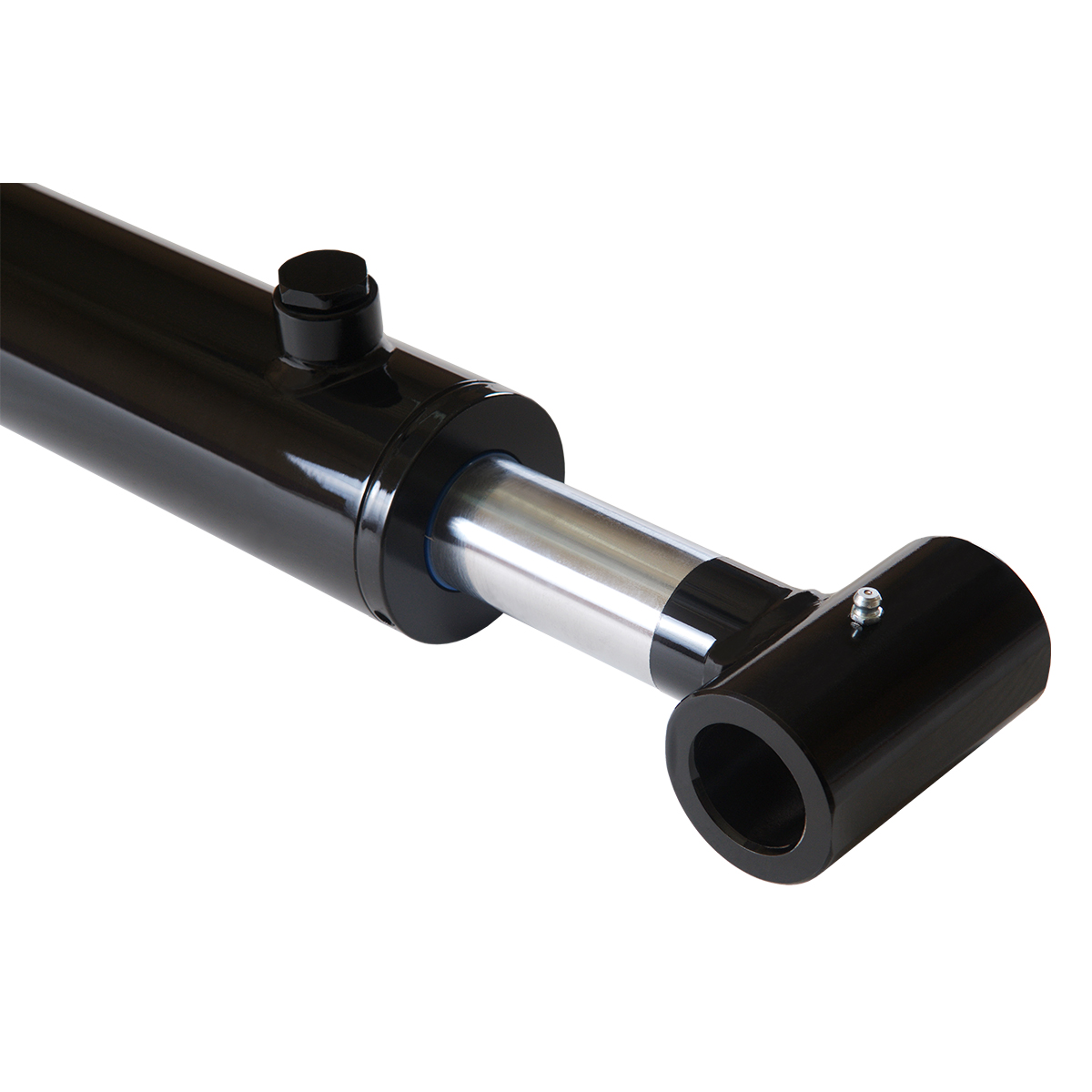2.5 bore x 23.5 stroke hydraulic cylinder, welded loader double acting cylinder | Magister Hydraulics