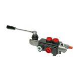 1 spool x 21 GPM hydraulic control valve, monoblock cast iron valve | Magister Hydraulics