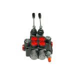 2 spool x 11 GPM hydraulic control valve, monoblock cast iron valve | Magister Hydraulics