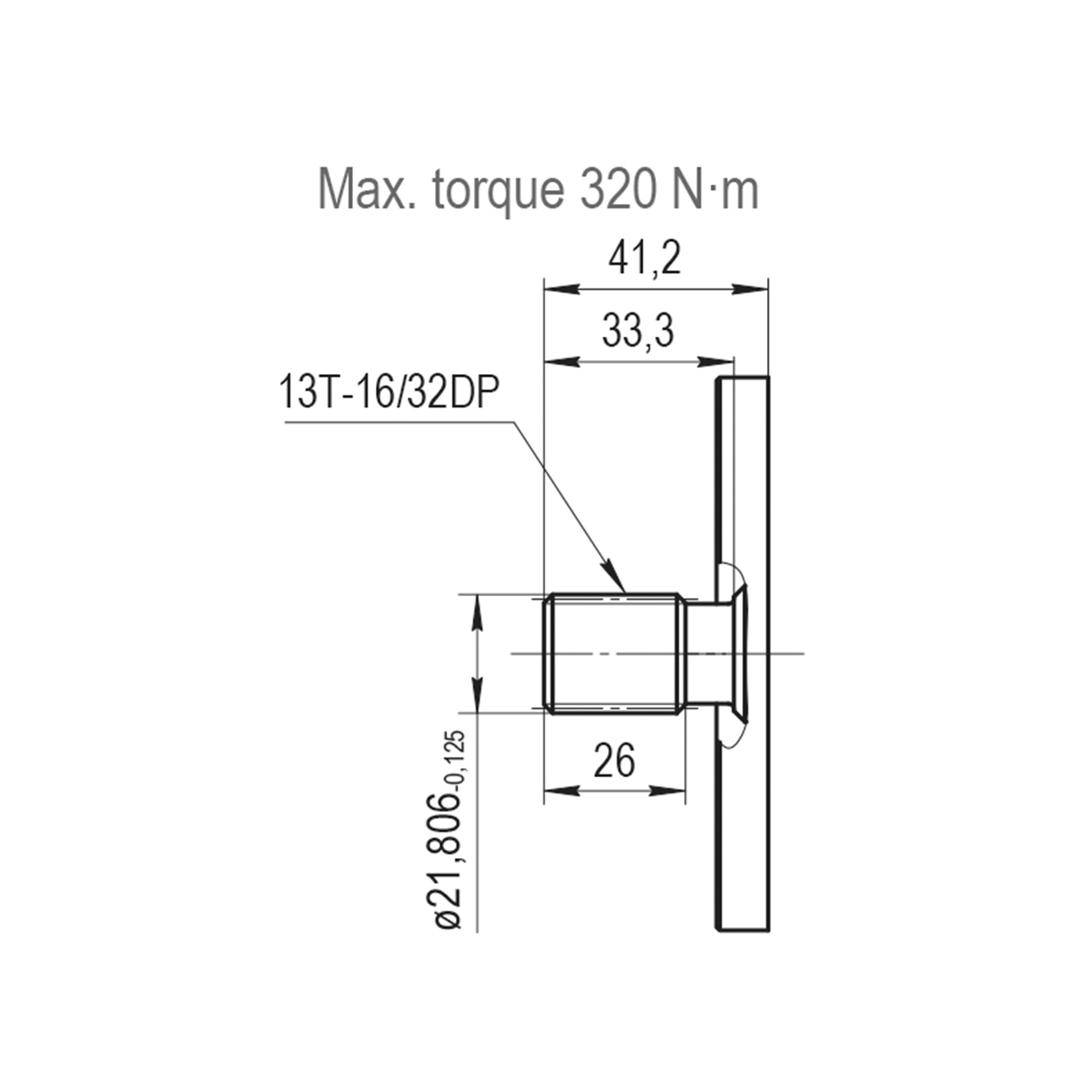 0.97 CID hydraulic gear pump, 13 tooth spline shaft counter-clockwise gear pump | Magister Hydraulics