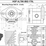 1.70 CID hydraulic gear pump, 7/8 keyed shaft counter-clockwise gear pump | Magister Hydraulics