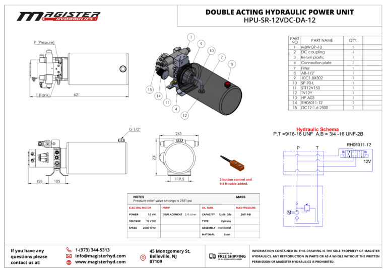 HPU-SR-12VDC-DA-12-drawing
