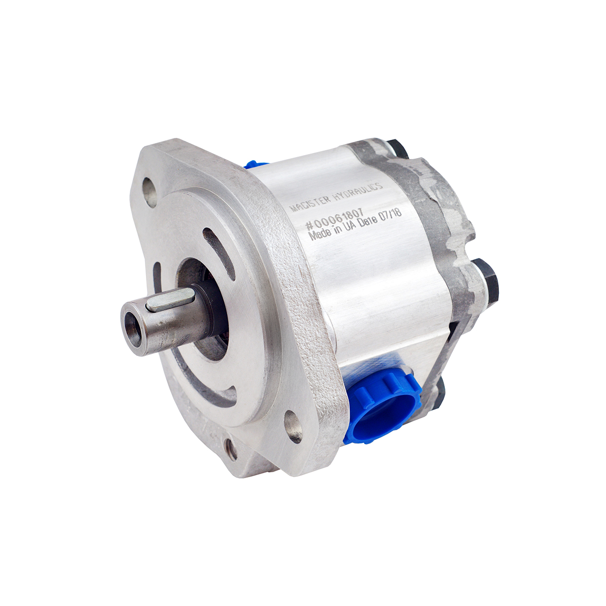 0.76 CID hydraulic gear pump, 3/4 keyed shaft counter-clockwise gear pump | Magister Hydraulics