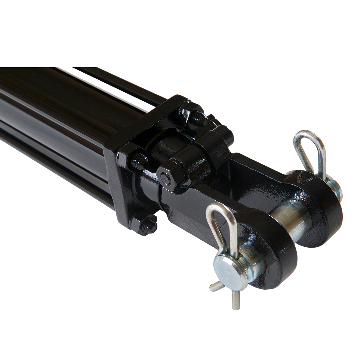 2 bore x 18 stroke hydraulic cylinder, tie rod double acting cylinder | Magister Hydraulics