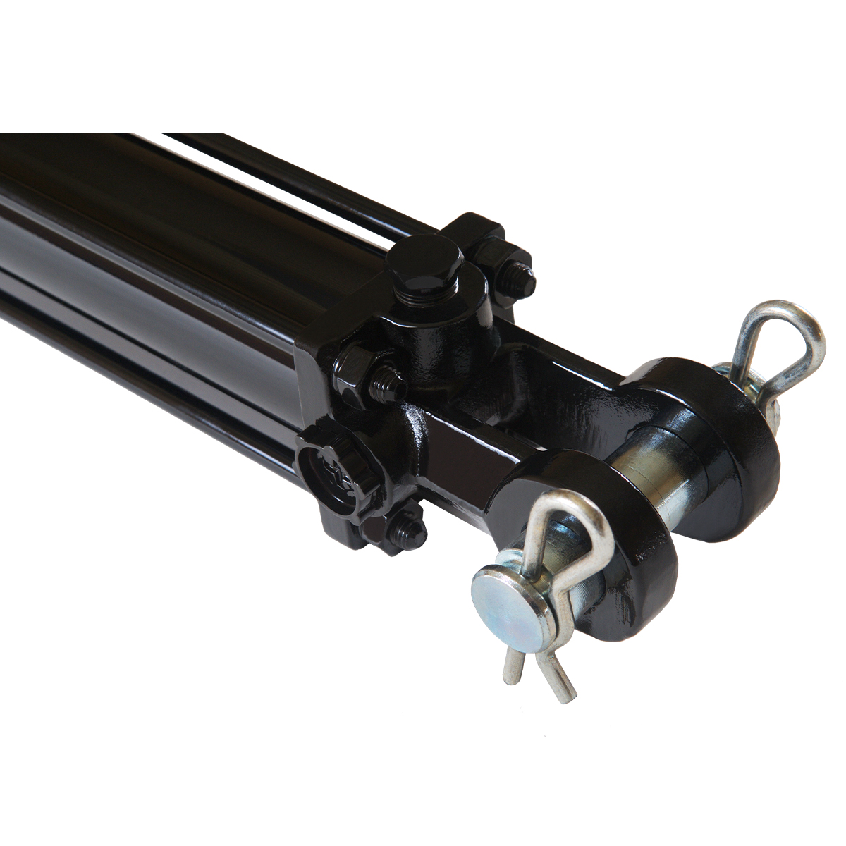 2 bore x 8 ASAE stroke hydraulic cylinder, tie rod double acting cylinder | Magister Hydraulics