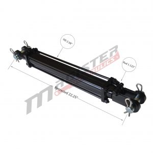 2 bore x 12 stroke hydraulic cylinder, tie rod double acting cylinder | Magister Hydraulics