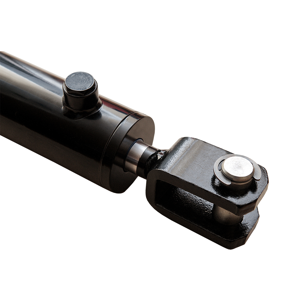 2.5 bore x 8 ASAE stroke hydraulic cylinder, ag clevis double acting cylinder | Magister Hydraulics