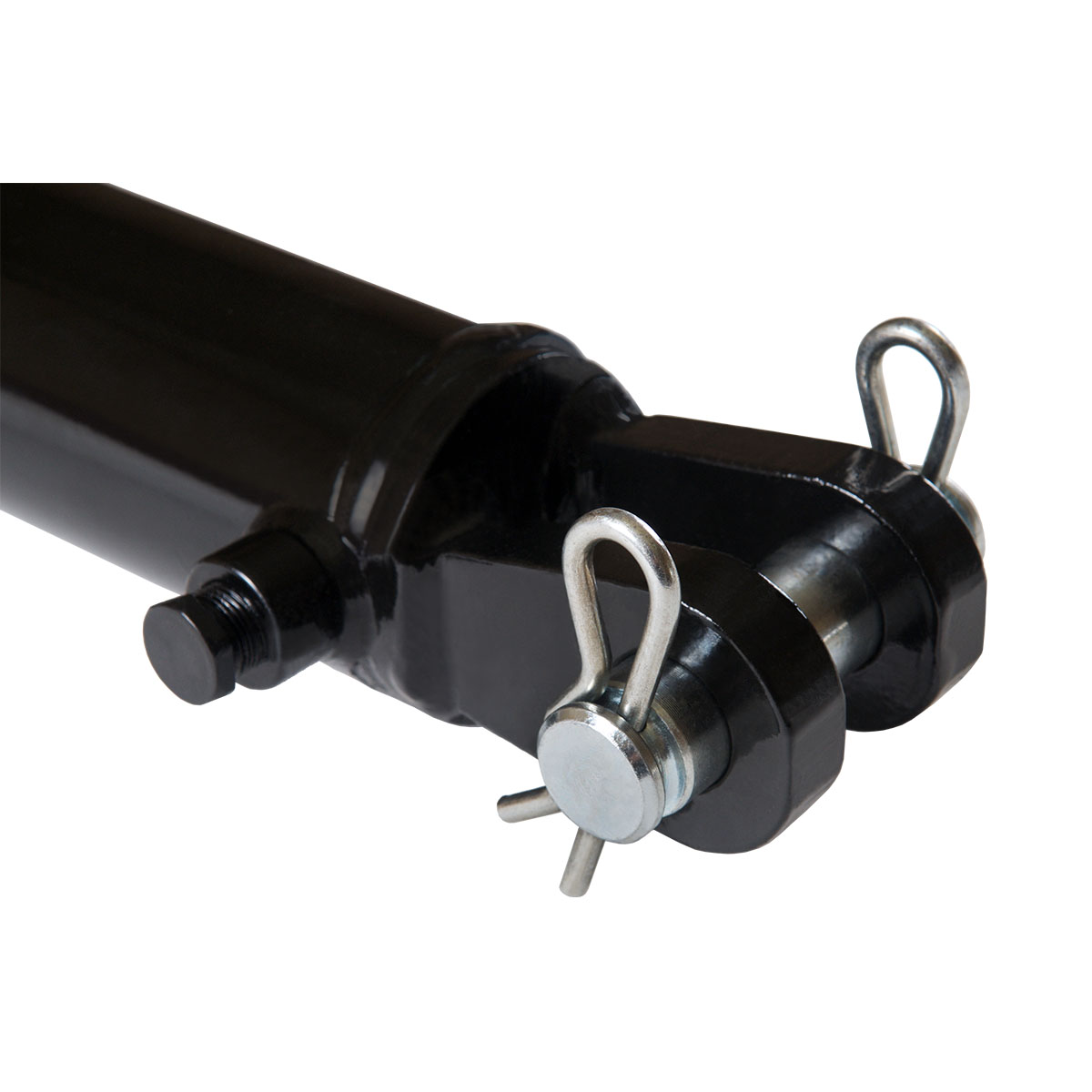 3 bore x 8 ASAE stroke hydraulic cylinder, ag clevis double acting cylinder | Magister Hydraulics