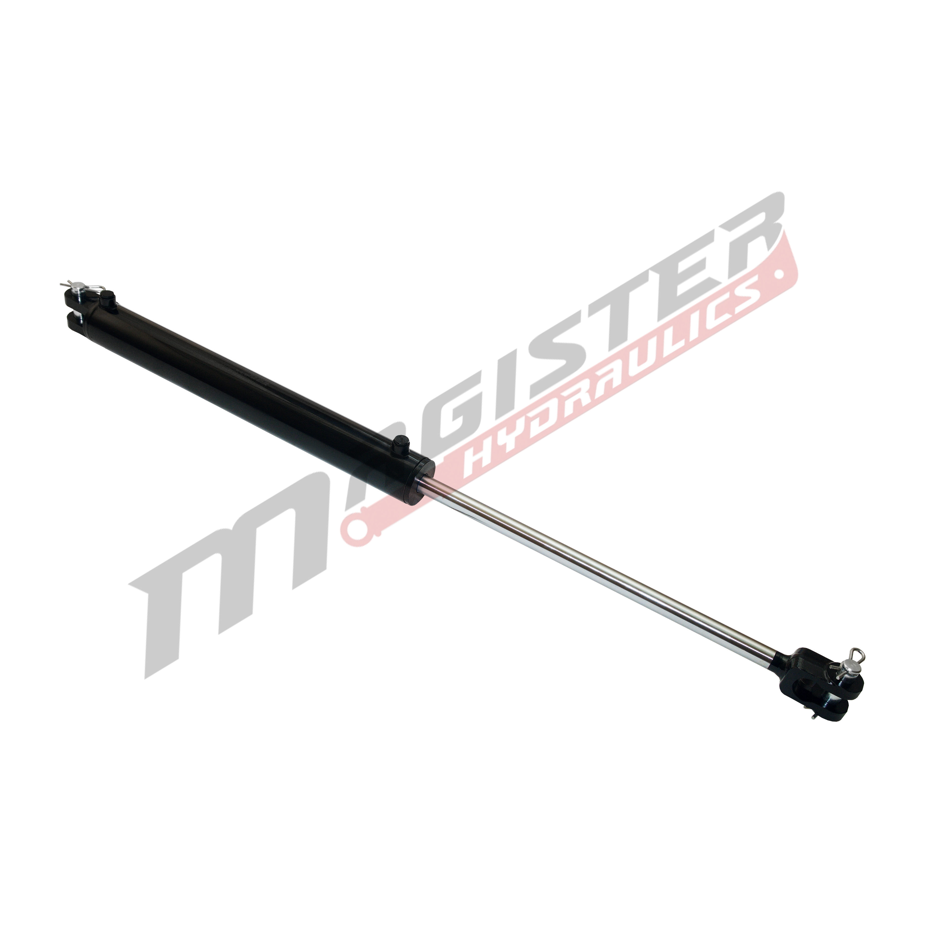 3.5 bore x 12 stroke hydraulic cylinder, ag clevis double acting cylinder | Magister Hydraulics