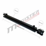 3 bore x 14 stroke hydraulic cylinder, ag clevis double acting cylinder | Magister Hydraulics