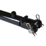 2 bore x 6 stroke hydraulic cylinder, welded clevis double acting cylinder | Magister Hydraulics