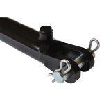 2 bore x 6 stroke hydraulic cylinder, welded clevis double acting cylinder | Magister Hydraulics