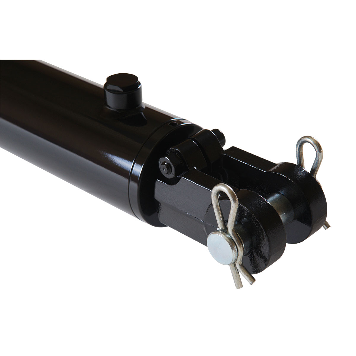 3 bore x 4 stroke hydraulic cylinder, welded clevis double acting cylinder | Magister Hydraulics