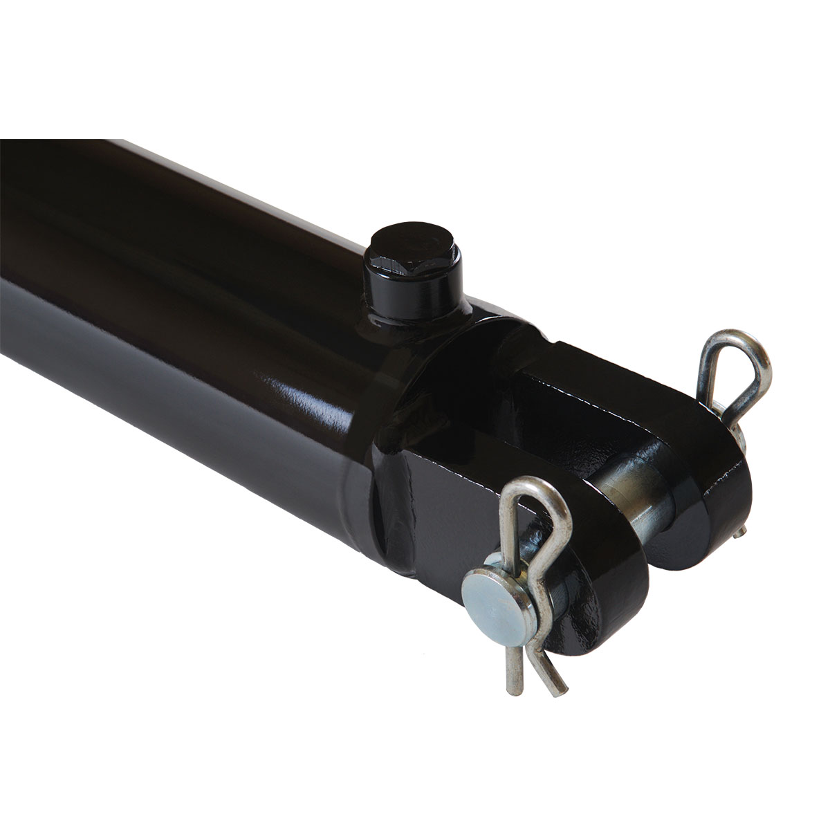 3 bore x 30 stroke hydraulic cylinder, welded clevis double acting cylinder | Magister Hydraulics