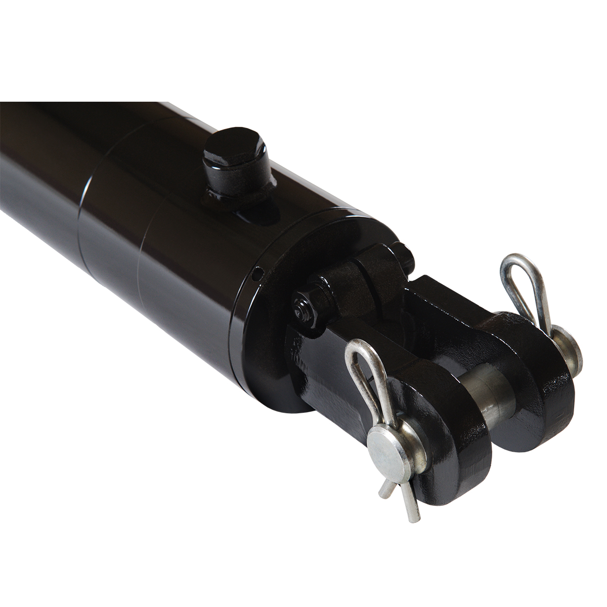 3.5 bore x 36 stroke hydraulic cylinder, welded clevis double acting cylinder | Magister Hydraulics