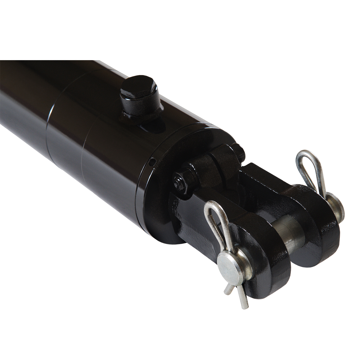 3.5 bore x 20 stroke hydraulic cylinder, welded clevis double acting cylinder | Magister Hydraulics