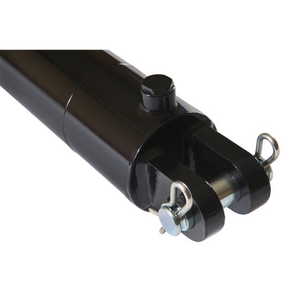 3.5 bore x 24 stroke hydraulic cylinder, welded clevis double acting cylinder | Magister Hydraulics 3.5 bore x 24 stroke hydraulic cylinder, welded clevis double acting cylinder | Magister Hydraulics