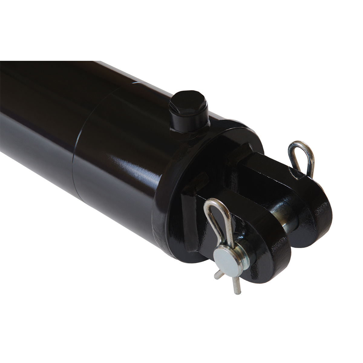 4 bore x 30 stroke hydraulic cylinder, welded clevis double acting cylinder | Magister Hydraulics