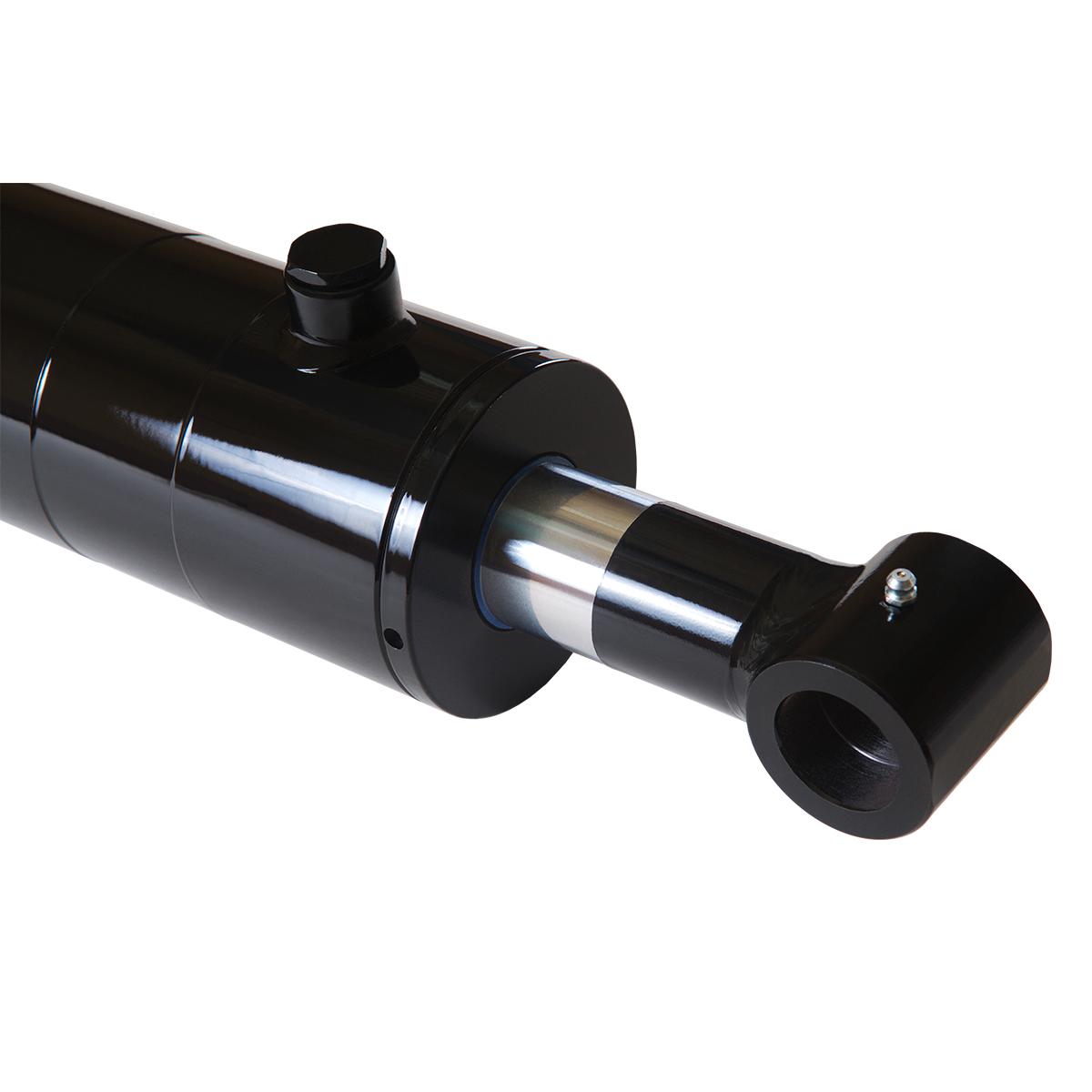 3.5 bore x 32 stroke hydraulic cylinder, welded cross tube double acting cylinder | Magister Hydraulics