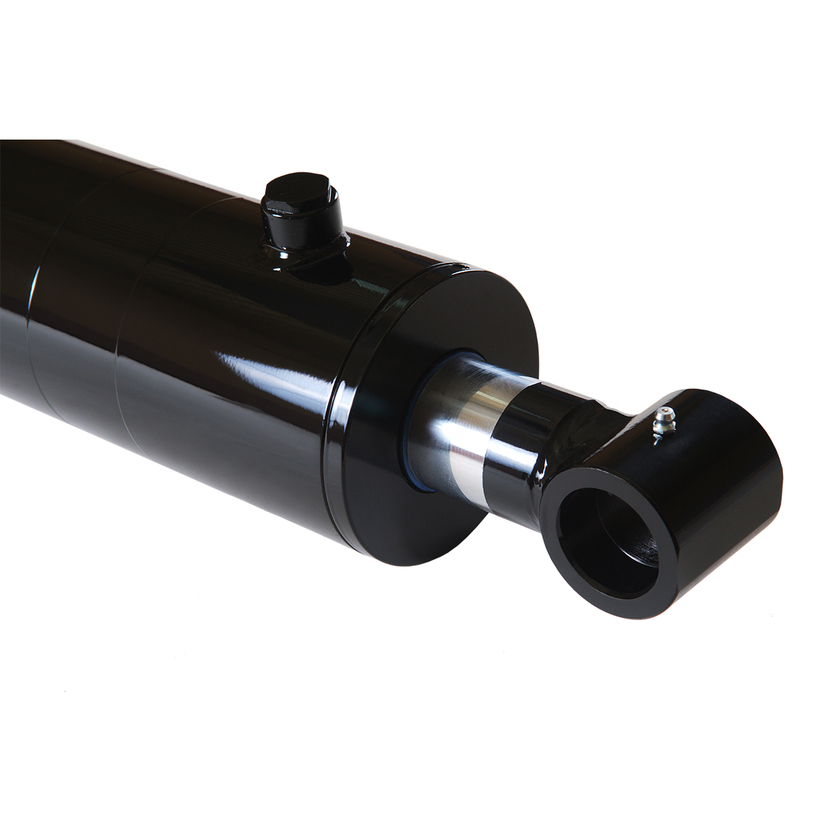 4 bore x 18 stroke hydraulic cylinder, welded cross tube double acting cylinder | Magister Hydraulics