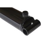3 bore x 12 stroke hydraulic cylinder, welded pin eye double acting cylinder | Magister Hydraulics
