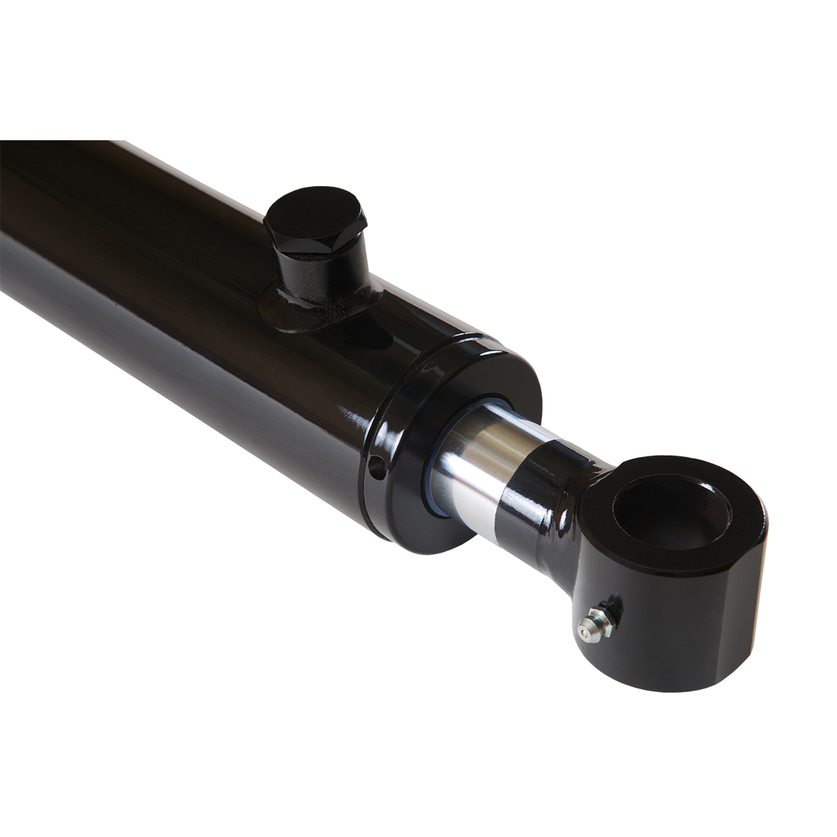 1.5 bore x 8 stroke hydraulic cylinder, welded tang double acting cylinder | Magister Hydraulics