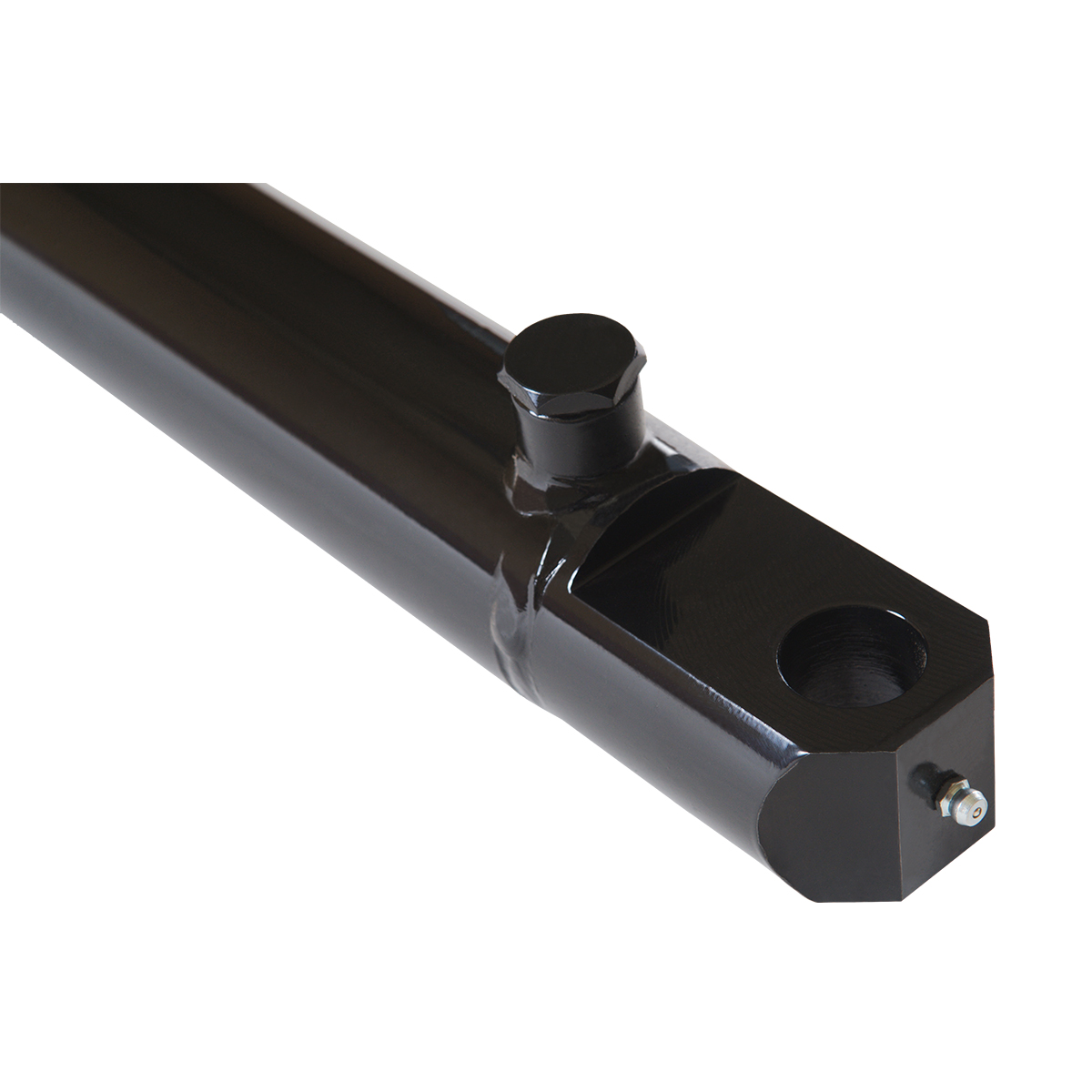 1.5 bore x 8 stroke hydraulic cylinder, welded tang double acting cylinder | Magister Hydraulics