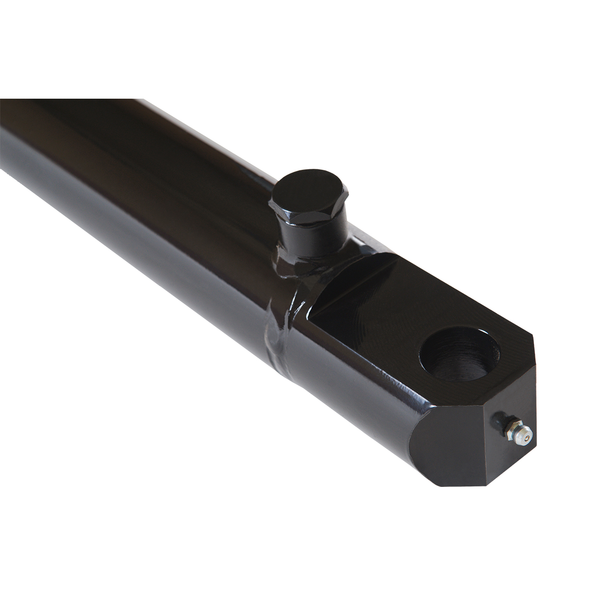 2 bore x 12 stroke hydraulic cylinder, welded tang double acting cylinder | Magister Hydraulics