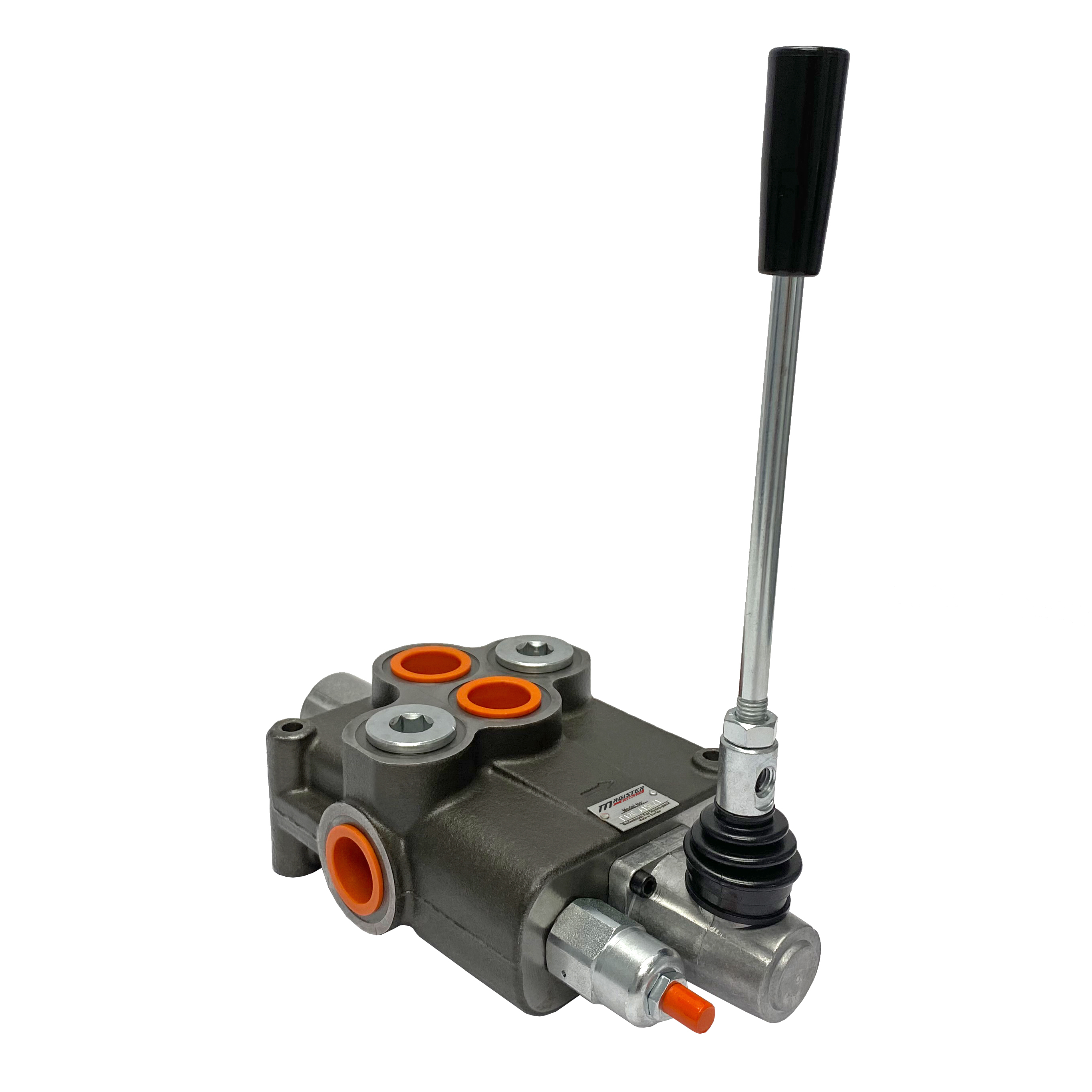1 spool x 32 GPM hydraulic control valve, monoblock cast iron valve | Magister Hydraulics