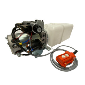 single acting 8 quarts plastic reservoir hydraulic power unit 12V DC by Hydro-Pack | Magister Hydraulics single acting 8 quarts plastic reservoir hydraulic power unit 12V DC by Hydro-Pack | Magister Hydraulics