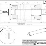 5 bore x 30 stroke hydraulic cylinder, log splitter double acting cylinder | Magister Hydraulics