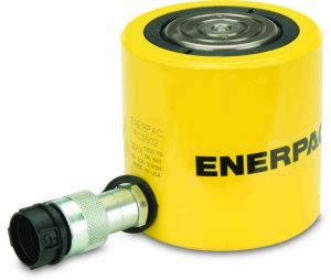 Enerpac RCS502 | Hydraulic Cylinder, Single Acting, Low Profile,CR-400 Coupler and Dust Dap Included, 50-Ton, 2.38" Stroke | Magister