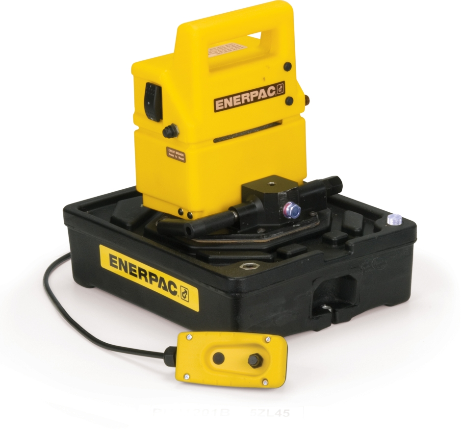 Enerpac PUJ1401B | Electric Hydraulic Pump, Two Speed, Remote and 10 Ft. Cord Included | Magister