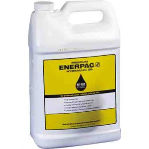 Enerpac HF102 | Premium Hydraulic Oil, 5 Gal., ISO 32, Formulated for power pumps | Magister