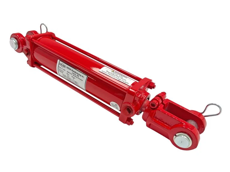 2 bore x 12 stroke CROSS hydraulic cylinder, tie rod double acting cylinder DB series | CROSS MANUFACTURING 2 bore x 12 stroke CROSS hydraulic cylinder, tie rod double acting cylinder DB series | CROSS MANUFACTURING