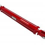 2.5 bore x 22 stroke CROSS hydraulic cylinder, tie rod double acting cylinder DB series | CROSS MANUFACTURING