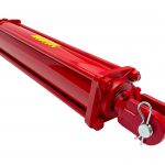 4 bore x 38 stroke CROSS hydraulic cylinder, tie rod double acting cylinder DB series | CROSS MANUFACTURING