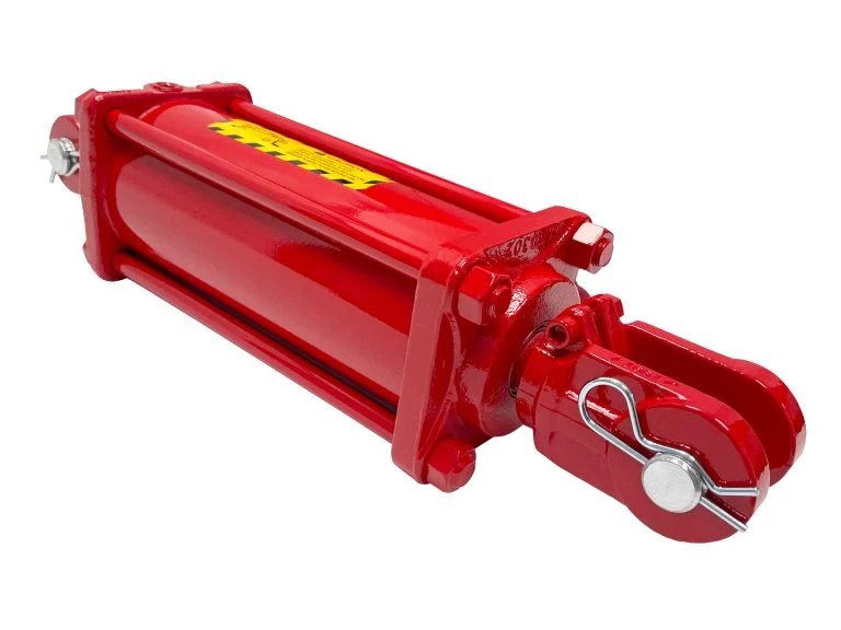 4 bore x 6 stroke CROSS hydraulic cylinder, tie rod double acting cylinder DB series | CROSS MANUFACTURING 4 bore x 6 stroke CROSS hydraulic cylinder, tie rod double acting cylinder DB series | CROSS MANUFACTURING