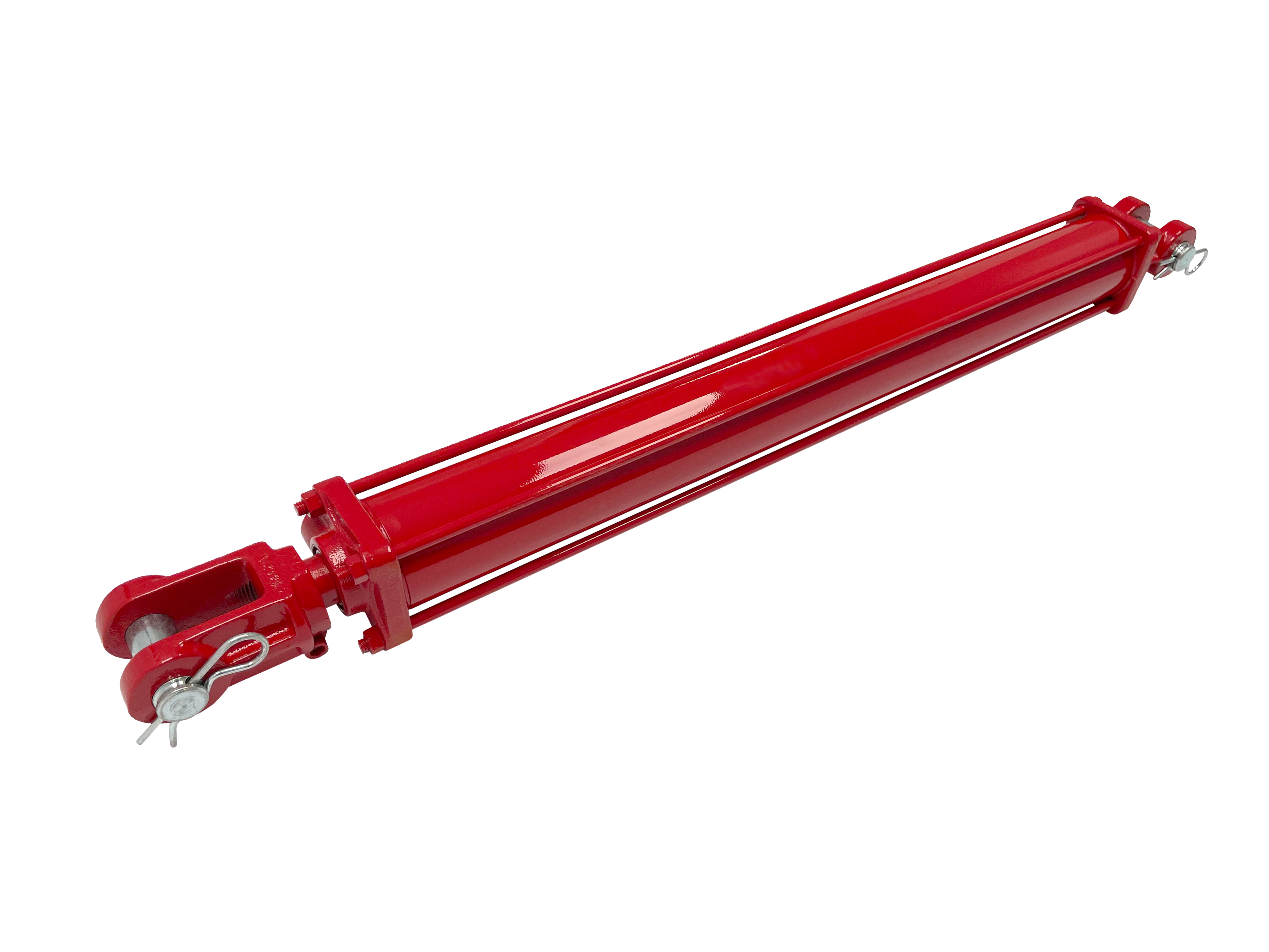2.5 bore x 28 stroke CROSS hydraulic cylinder, tie rod double acting cylinder DB series | CROSS MANUFACTURING