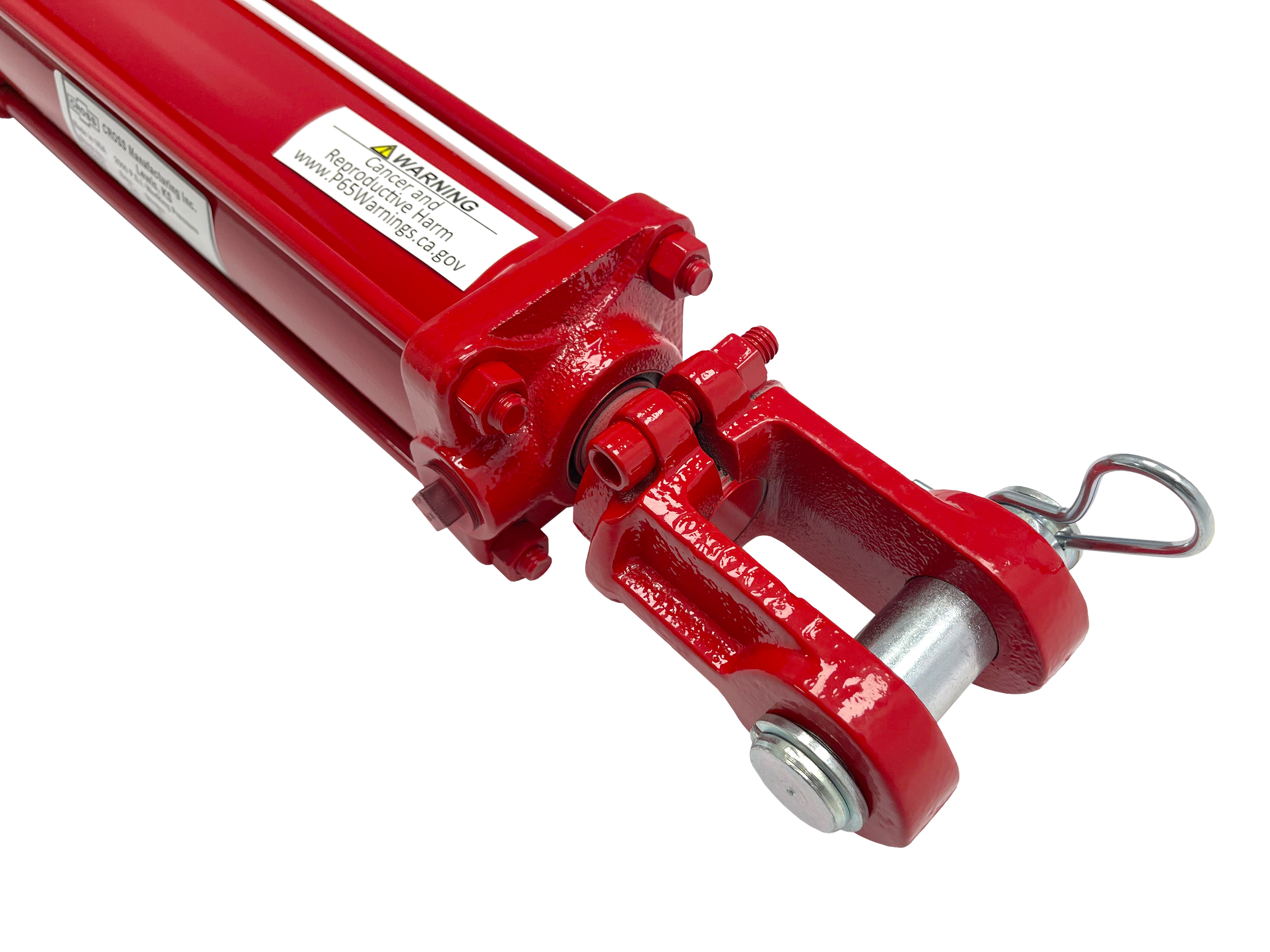 3" Bore x 1.25" Rod x 18" Stroke Double acting Hydraulic Cylinder 