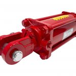 4 bore x 4 stroke CROSS hydraulic cylinder, tie rod double acting cylinder DB series | CROSS MANUFACTURING