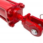 3.75 bore x 8 stroke CROSS rephasing hydraulic cylinder, tie rod double acting cylinder DR series | CROSS MANUFACTURING
