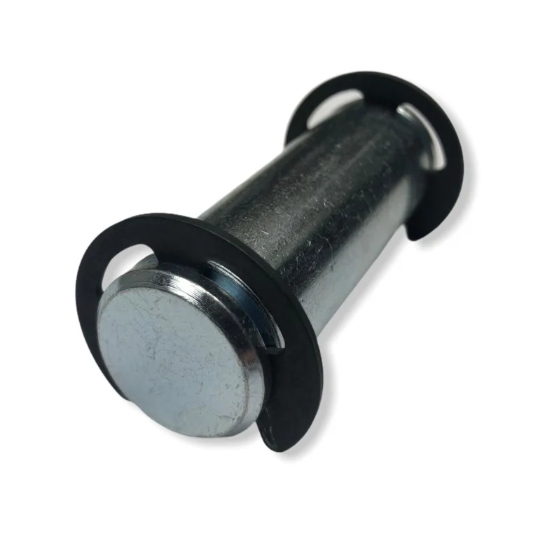 1" pin diameter x 3" long steel pivot pin with C-clip 1 pin diameter x 3 long steel pivot pin for hydraulic cylinder