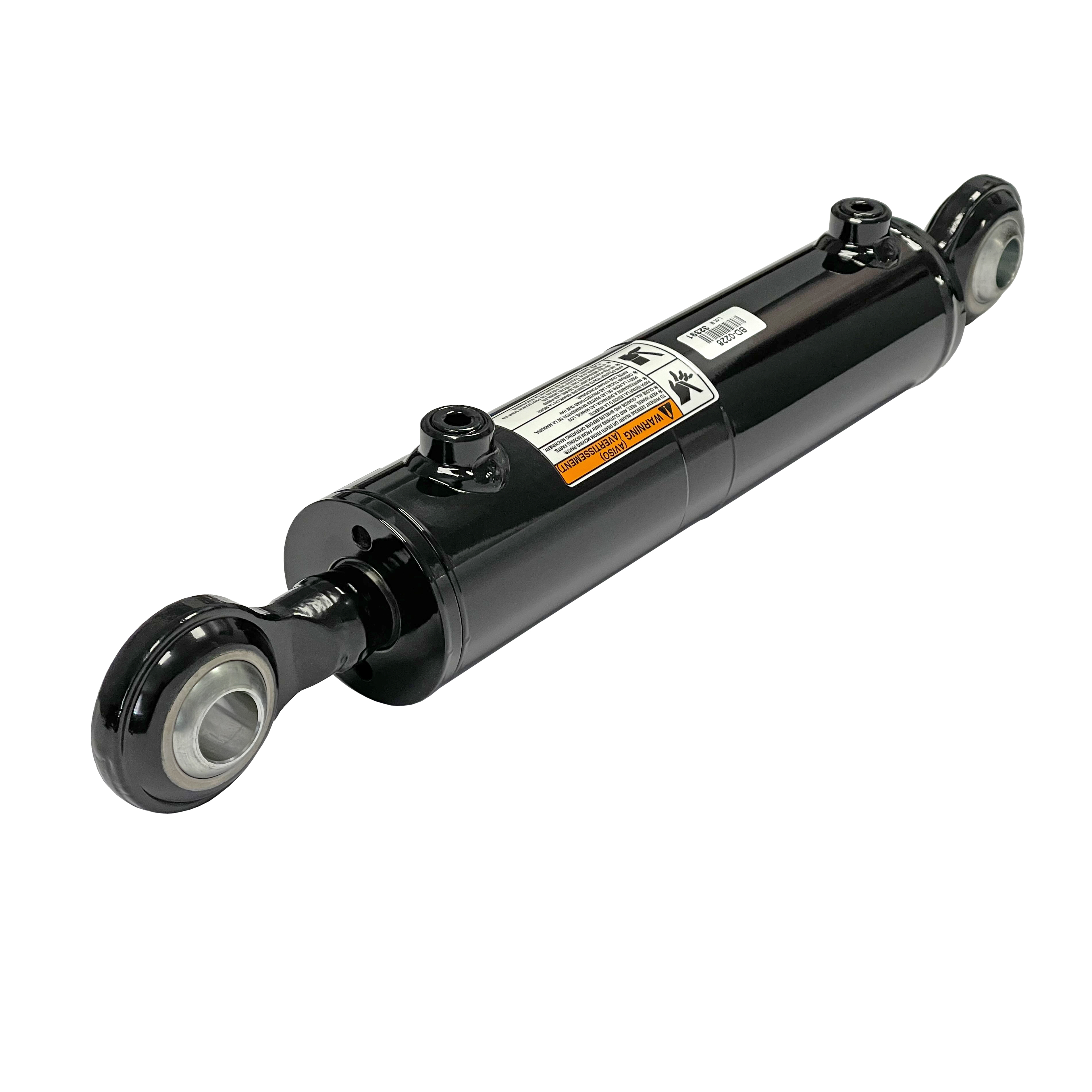 Double Acting 3" Stroke 2" Bore Hydro-Line Pneumatic Cylinder 