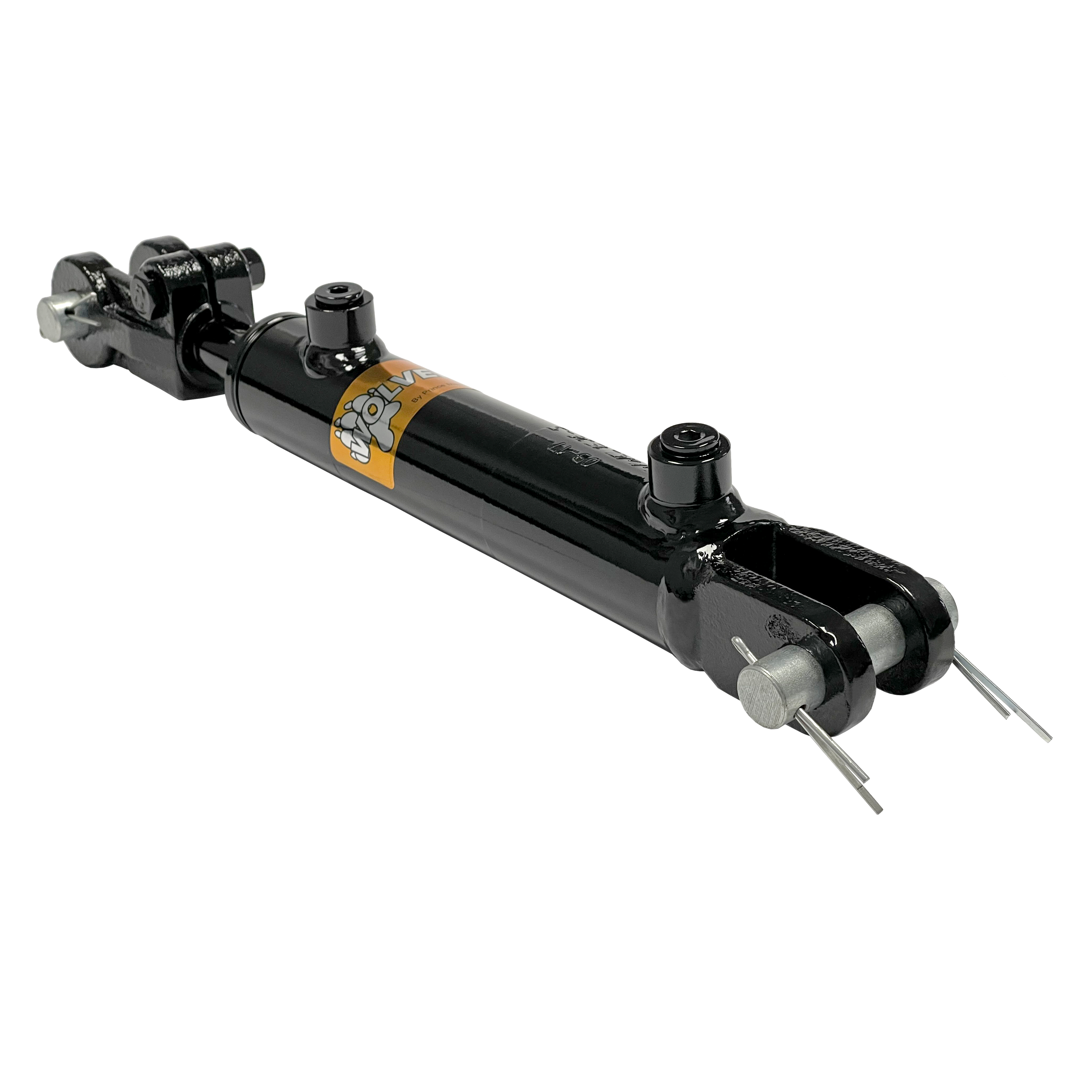 1.5 bore x 4 stroke Clevis hydraulic cylinder, welded Clevis double acting cylinder | Prince Hydraulics