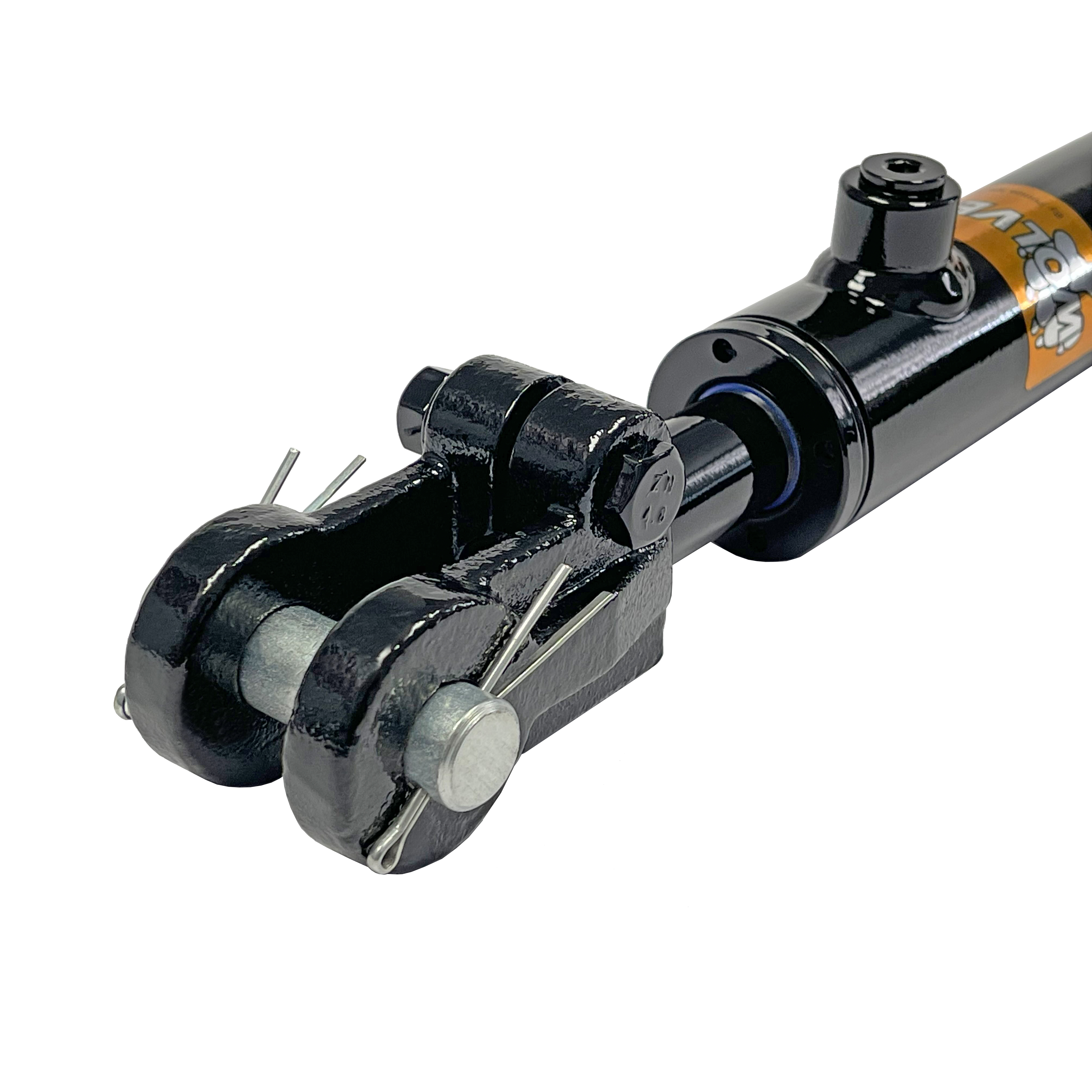 1.5 bore x 8 stroke Clevis hydraulic cylinder, welded Clevis double acting cylinder | Prince Hydraulics