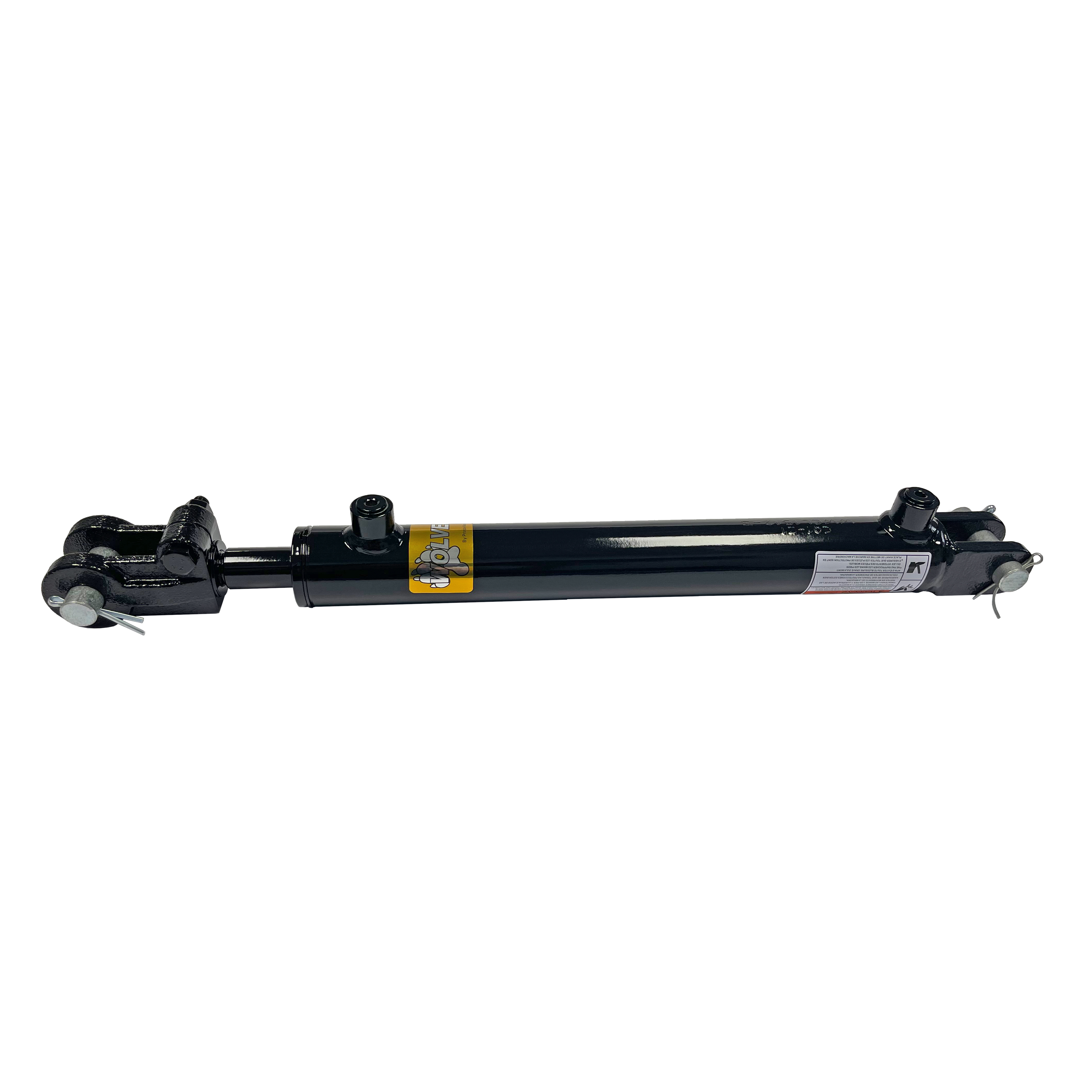 1.5 bore x 14 stroke Clevis hydraulic cylinder, welded Clevis double acting cylinder | Prince Hydraulics